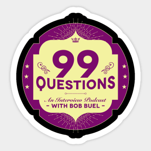 99 Question Sticker